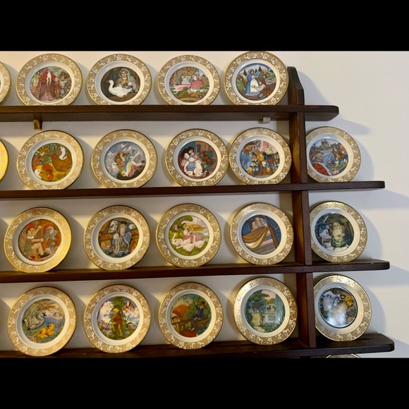 Vintage Franklin Mint miniature Fairytale Plates - Picture 3 of 13